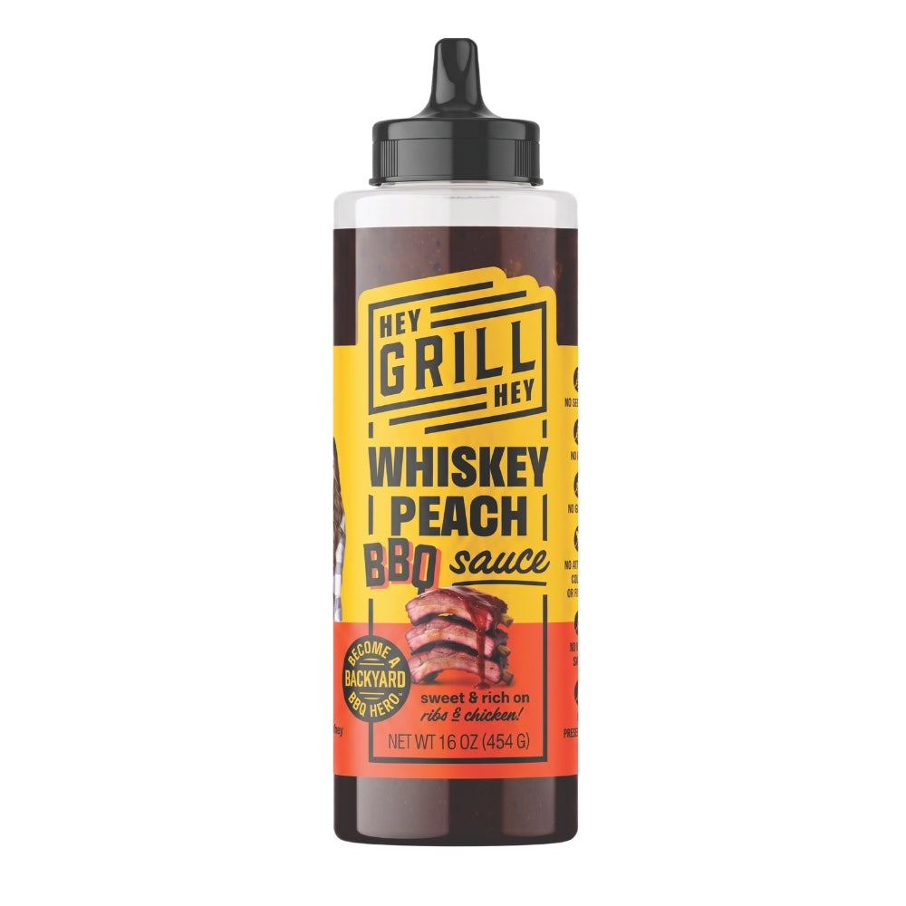 Whiskey Peach BBQ Sauce